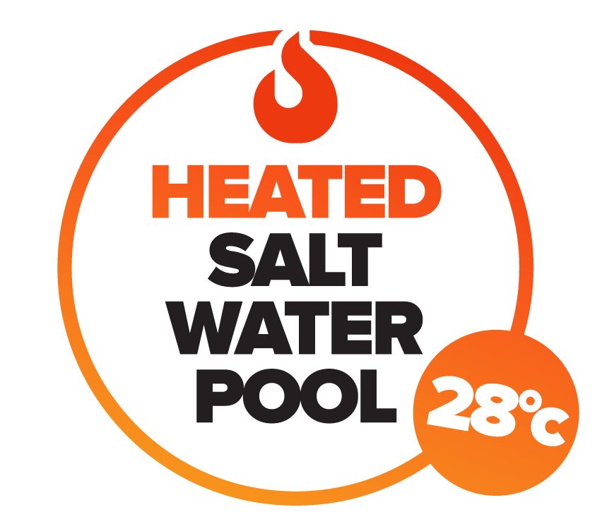 Heated Salt Water Pool - 28°c
